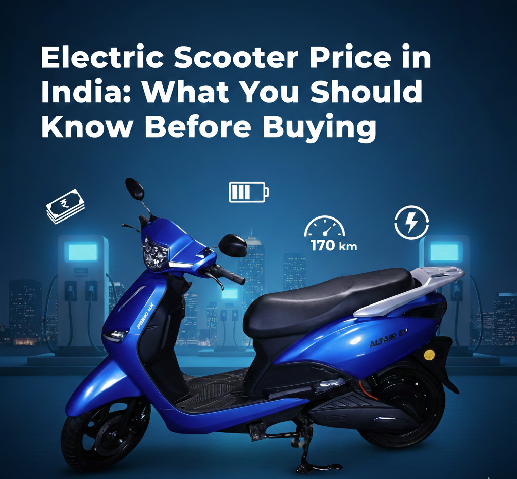 Electric Scooter Price in India
