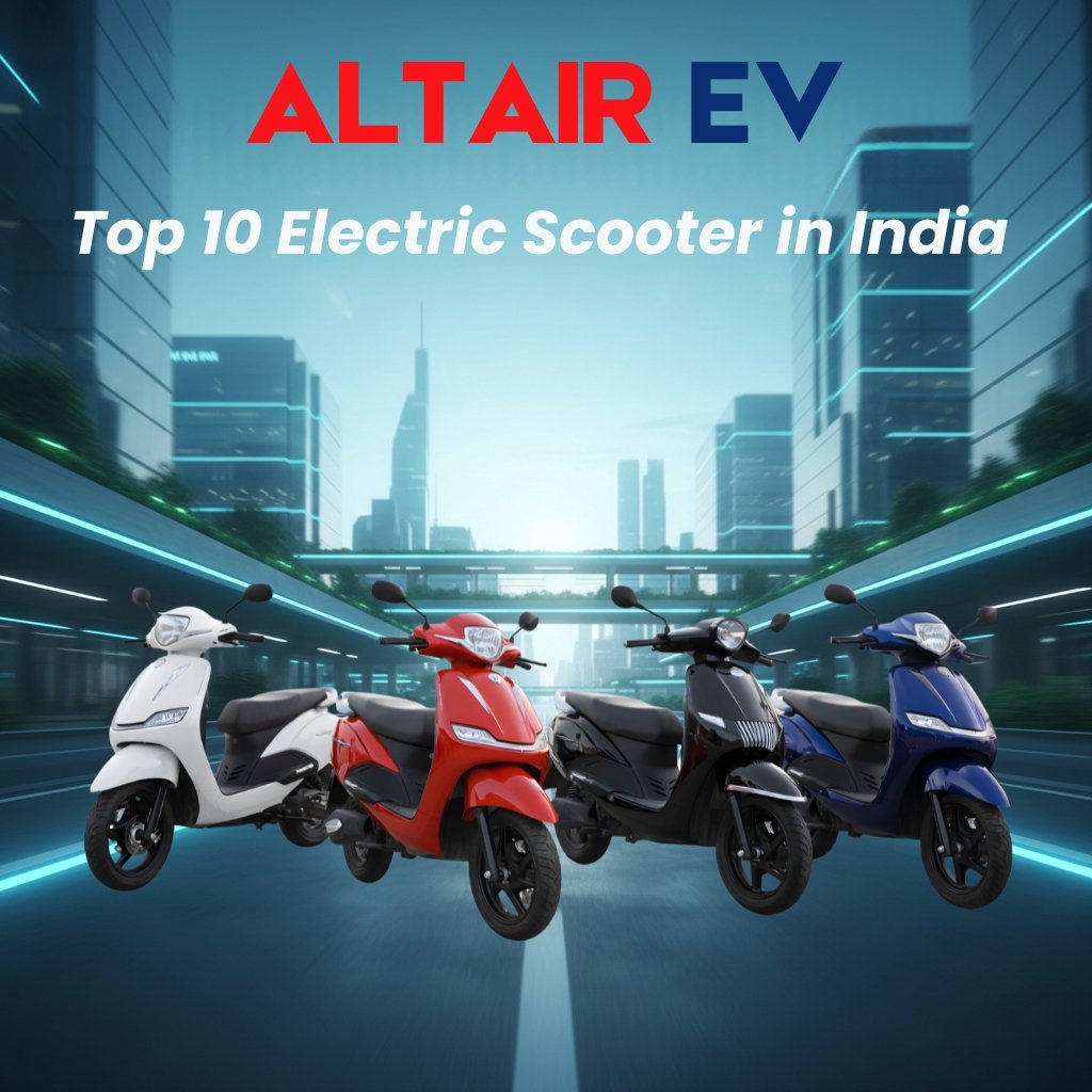 Top 10 electric scooter in India feature image
